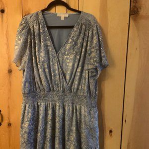 Michael Kors Ruffled Faux-Wrap Dress (NWOT)